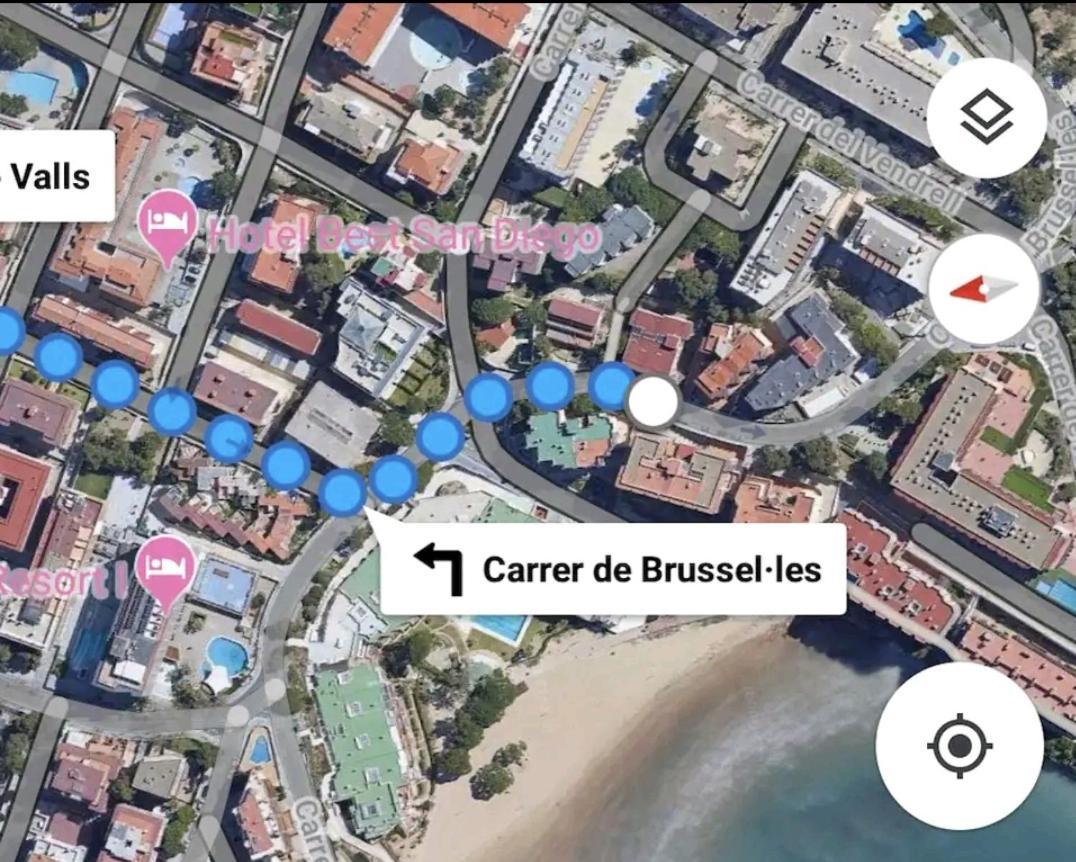Apartamento Segunda Linea De La Playa Capellan 萨洛 外观 照片